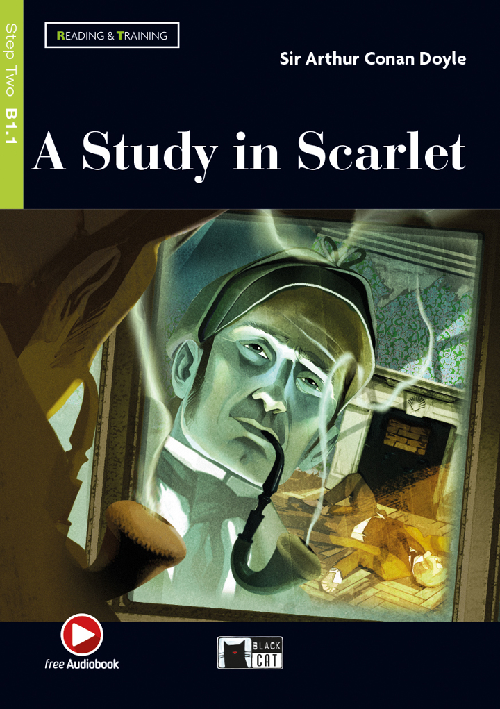 A Study in Scarlet (livre + audio)