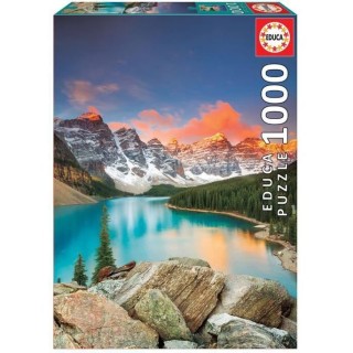 Puzzle 1000 pièces – Lac Moraine, Banff National Park, Canada