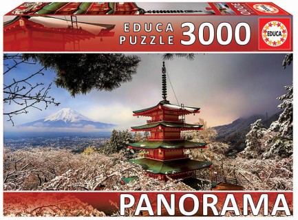 Puzzle Mont Fuji et Pagoda