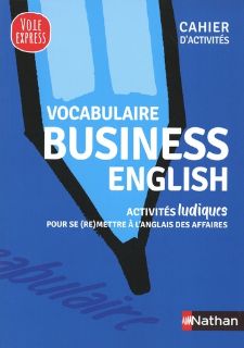 Vocabulaire business english - Cahier d'activités
