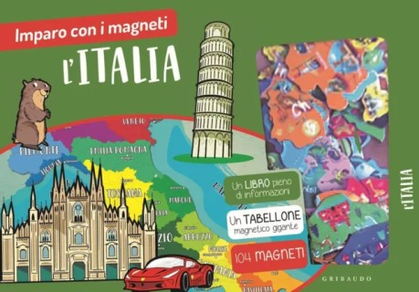 Italia. Imparo con i magneti (livre + aimants)