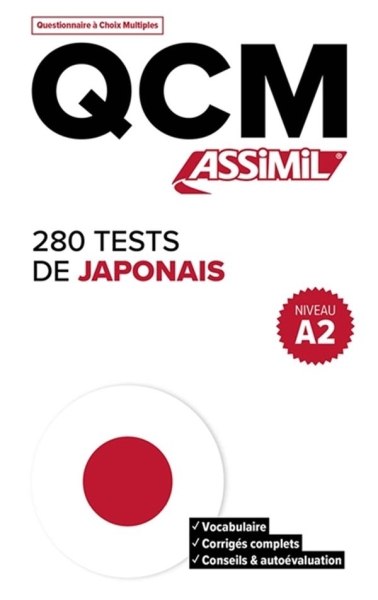 280 tests de japonais Niveau A2