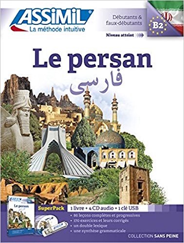 Assimil - Le persan superpack (livre   4 CD audio   1 clé USB)