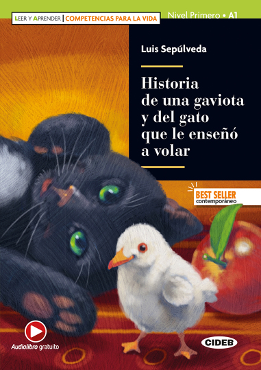 Historia de una gaviota y del gato que le enseñó a volar (livre + audio)