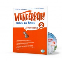 Wunderbar! 2 – Lehrerhandreichungen + 2 Audio-CDs