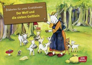 Der Wolf und die 7 Geislein (cartes kamishibai)