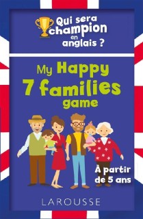 Qui sera le champion en anglais ? - My Happy 7 families game