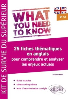 What you need to know. Kit de survie du supérieur