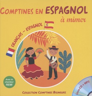 Comptines en espagnol à mimer (Livre+CD)