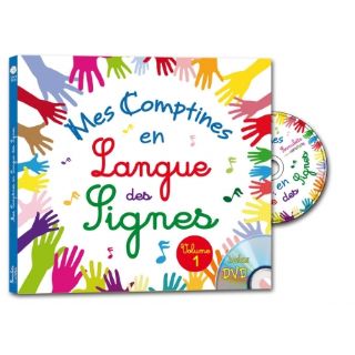 Comptines en langue des signes (livre + DVD)