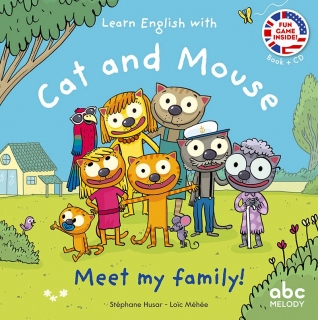 Cat and Mouse: Meet My Family! (Livre et audio)