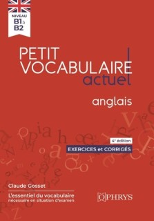 Petit vocabulaire actuel anglais