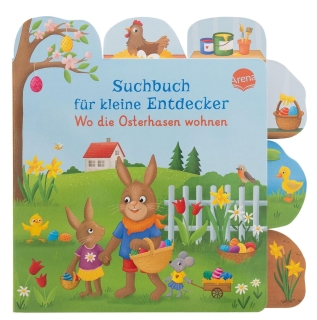Suchbuch für kleine Entdecker. Wo die Osterhasen wohnen