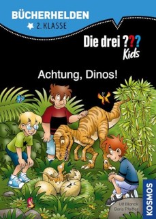 Die drei? ?? Kids, Bücherhelden 2. Klasse, Achtung, Dinos!