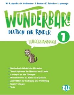 Wunderbar! 1 – Lehrerhandreichungen + Audio-CD’s