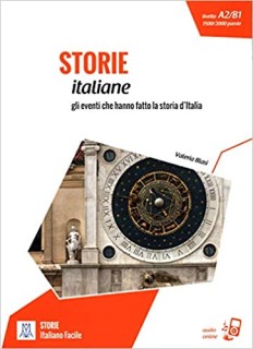 Storie italiane A2/B1 Libro + online MP3 audio