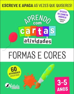 Aprendo com Cartas - Atividades Formas e Cores 3-5 Anos