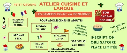 Ateliers Cuisine