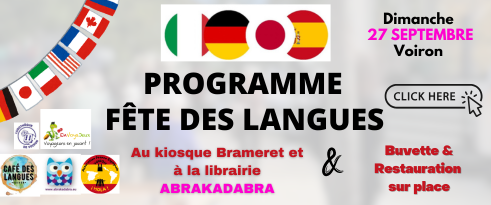 Fête des langues 2026